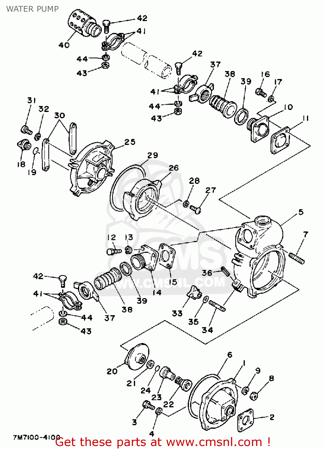 7M15111700: Packing Yamaha - buy the 7M1-51117-00 at CMSNL