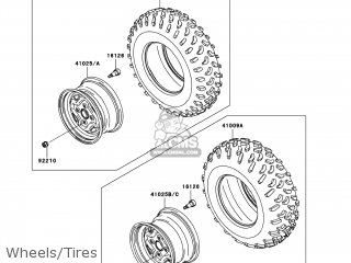 Tire, Fr, At25x8-12, Kt1 photo