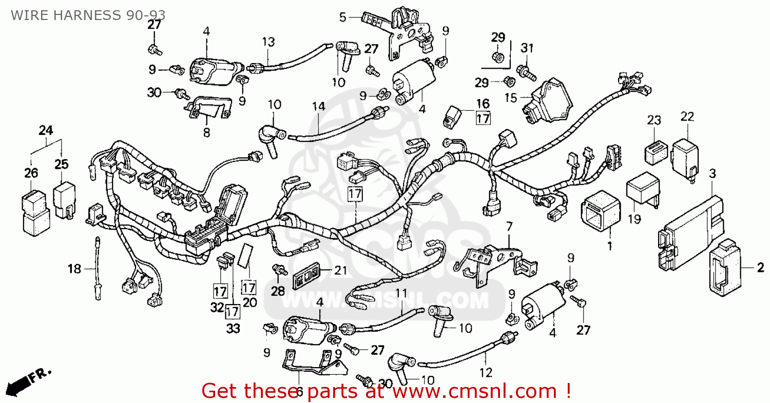 Wiring Diagram Automotive 1990 Honda Accord 2 2l - Complete Wiring Schemas