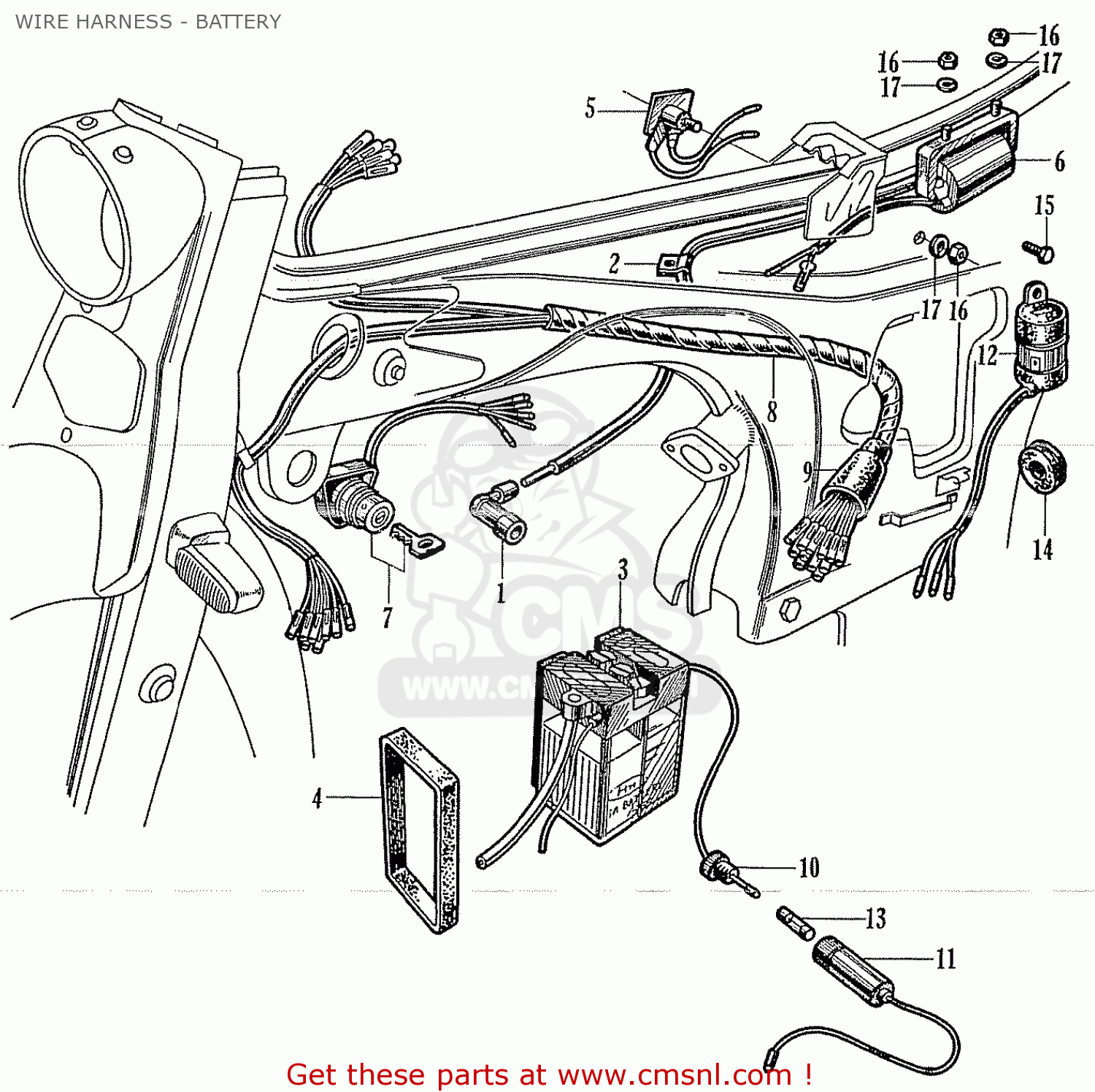 where can I find a detailed Honda S65 wiring diagram