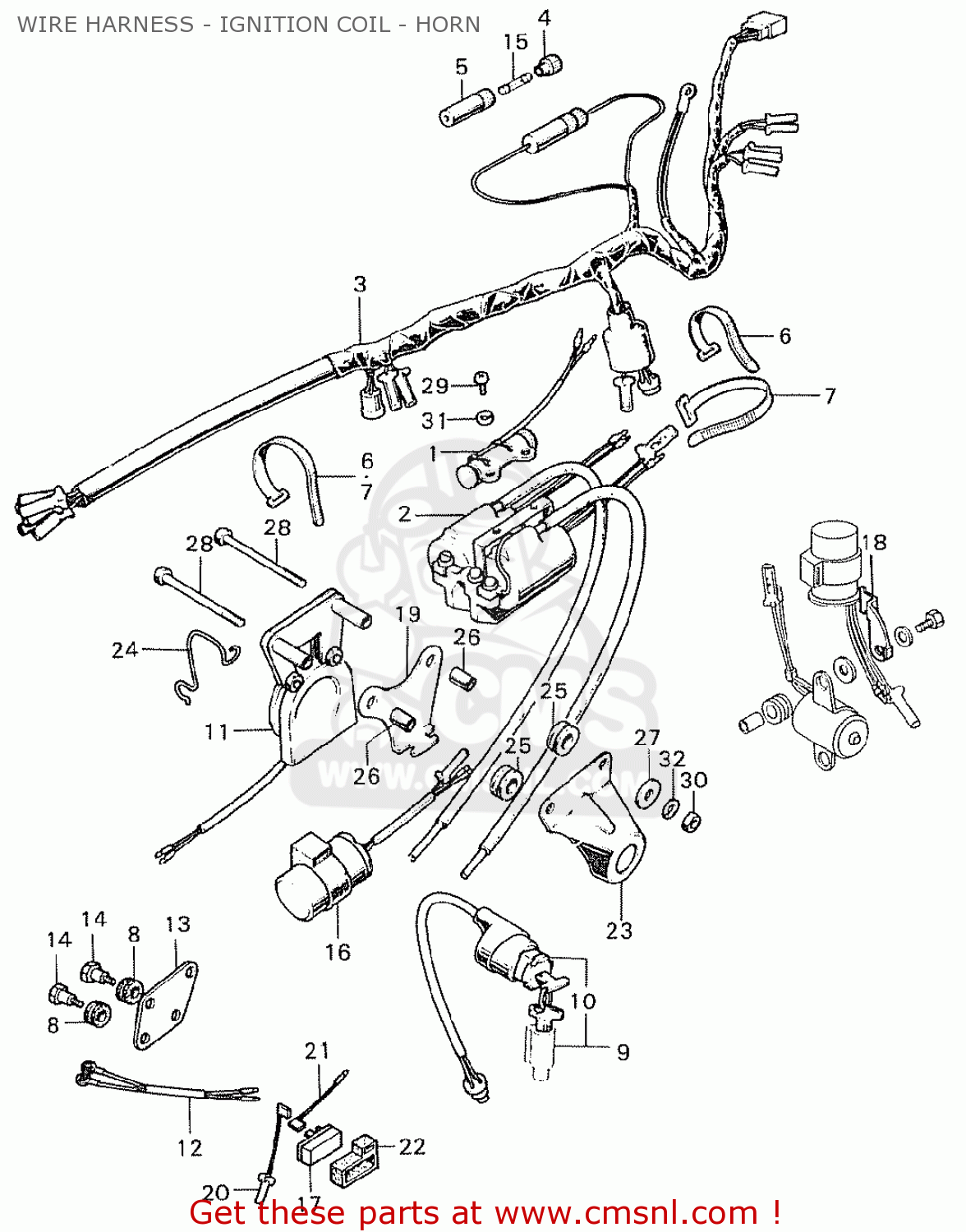 Bracket *nh0* For Cb450k2 U.s.a - Order At Cmsnl