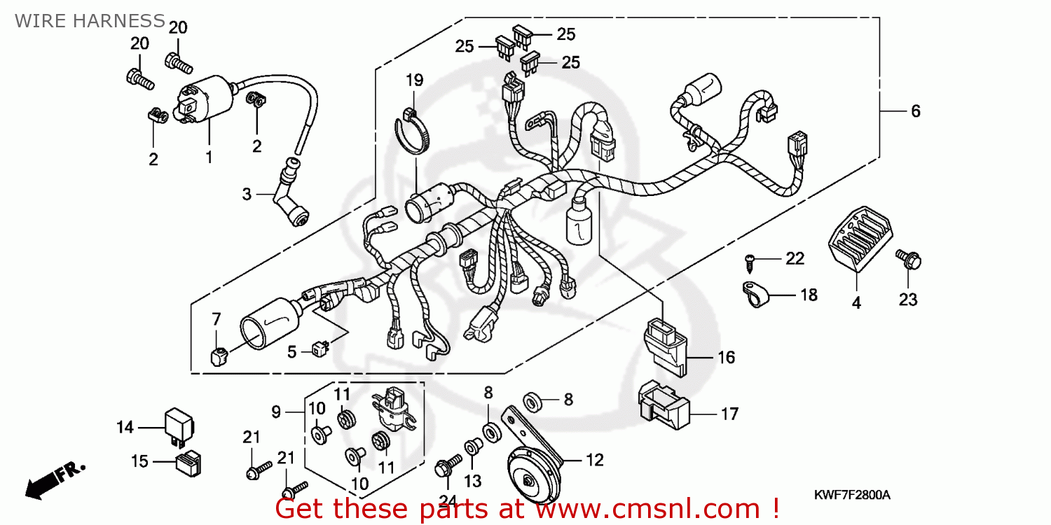 38770KWF951: Unit Comp,pgm-fi/ Honda - buy the 38770-KWF-951 at CMSNL