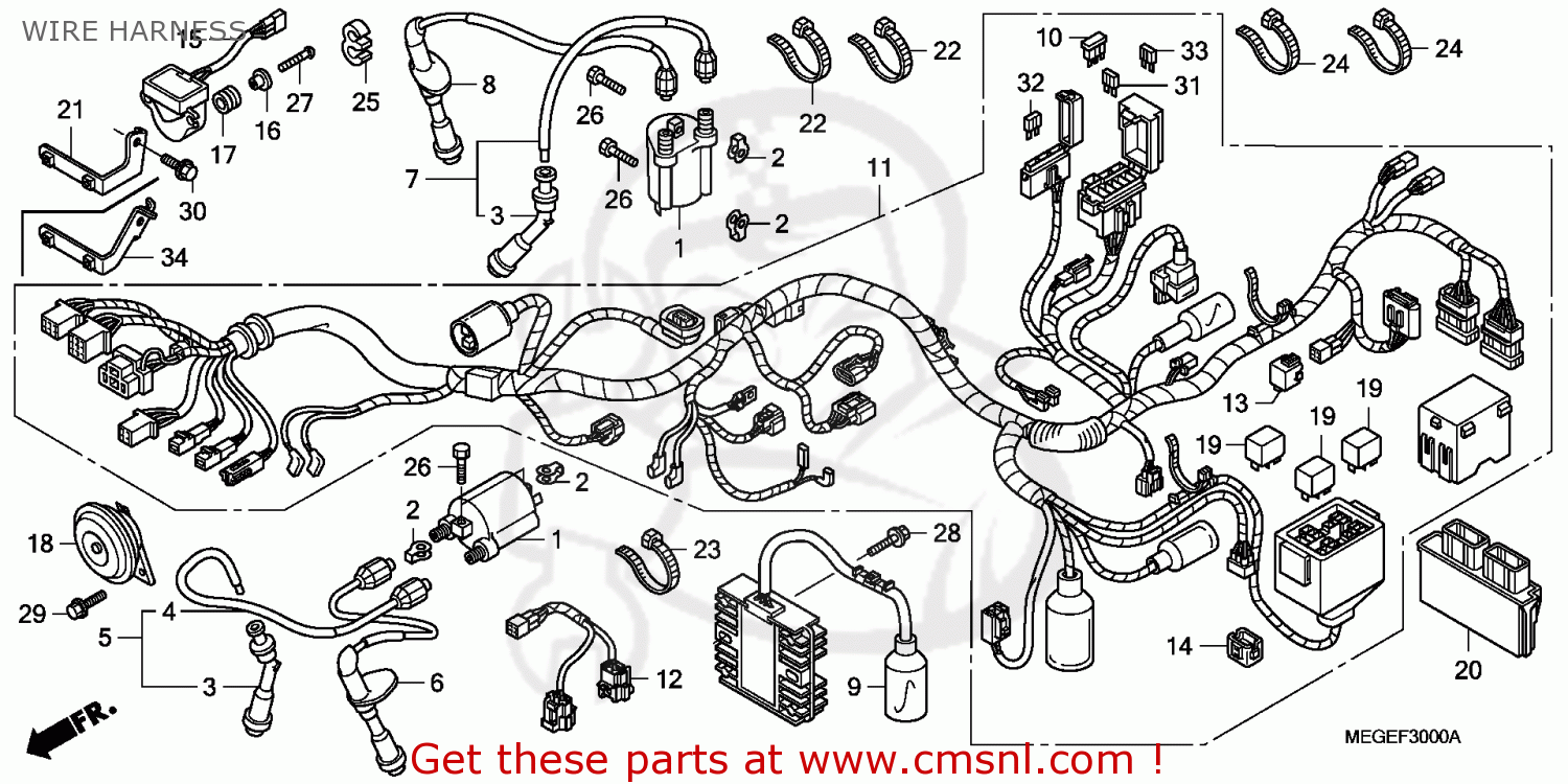 38770MEGJ51: Unit Comp Pgm-fi Honda - buy the 38770-MEG-J51 at CMSNL