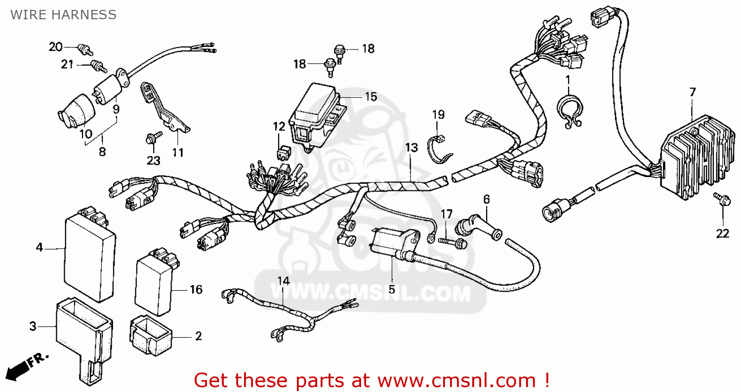 Câble HF-59330 pour THB Perroquet Mains Libres Kit Chrysler Jeep 59330 4 CARMEDIA