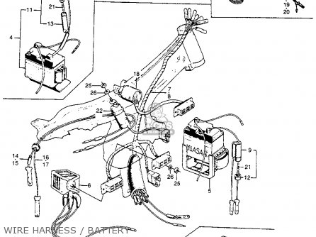 Wiring Harnes Honda Ct90 K4 - Wiring Diagram Schemas