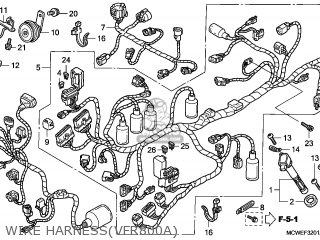 32100MCWH11: Harness Wire Honda - buy the 32100-MCW-H11 at CMSNL