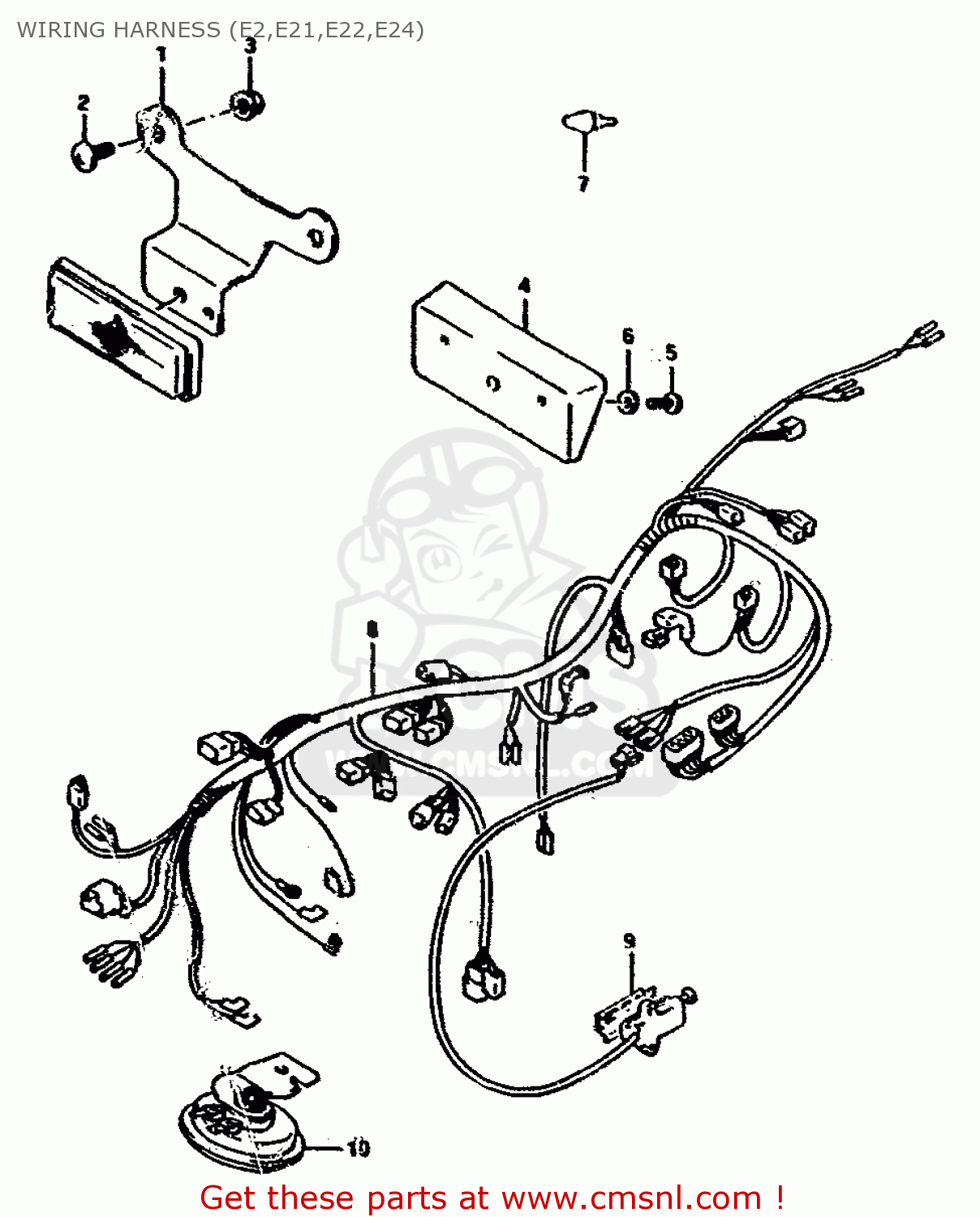 3661022D20 Harness,wiring Suzuki buy the 3661022D20 at CMSNL