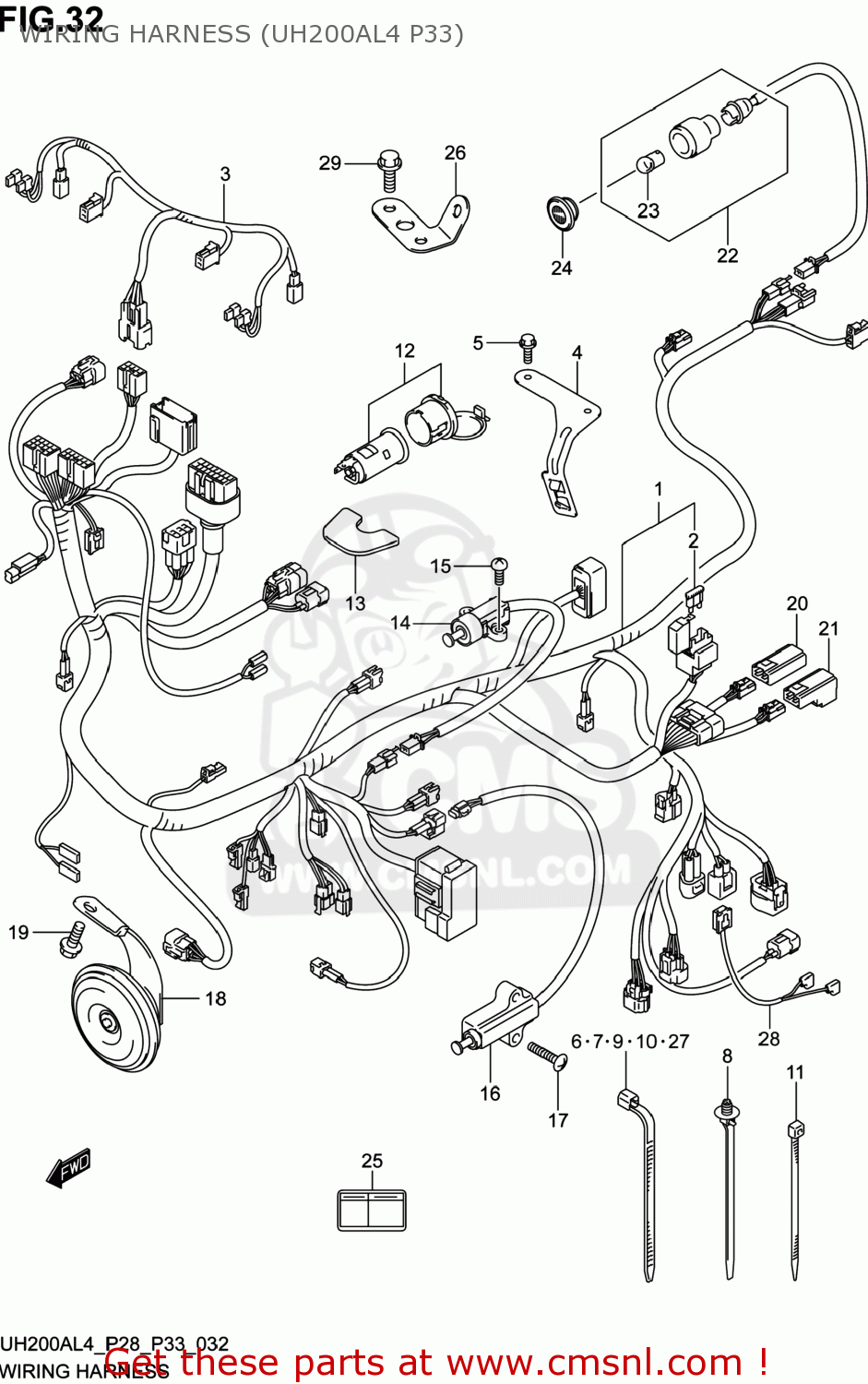 3661012j30-harness-wiring-suzuki-buy-the-36610-12j30-at-cmsnl