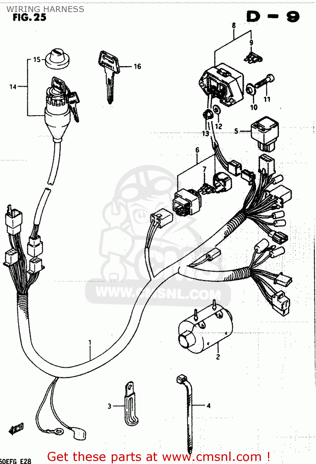 Harness Wiring For Lt250ef 1985 F