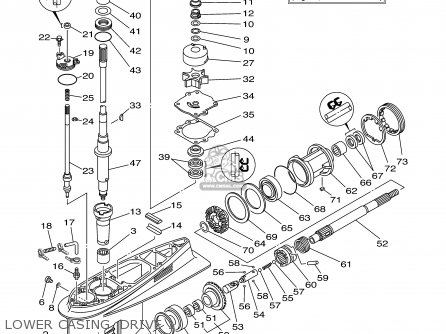 Yamaha 150TXRB 2003 parts lists and schematics