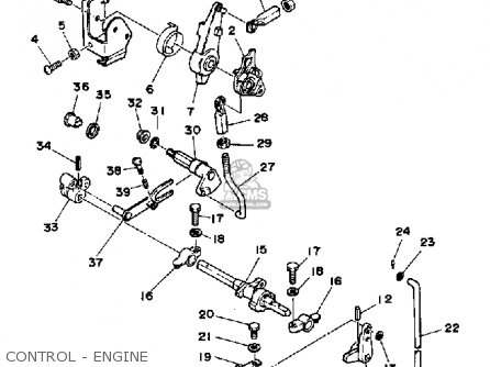 Yamaha 30g 1988 parts list partsmanual partsfiche