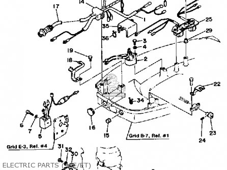 Yamaha 40H/EH/ETH 1987 parts lists and schematics