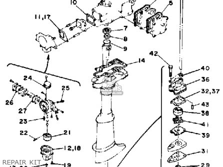 Yamaha 4G 1988 parts lists and schematics