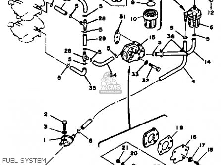 Yamaha 50ETSN/ETLN 1984/1985 parts lists and schematics