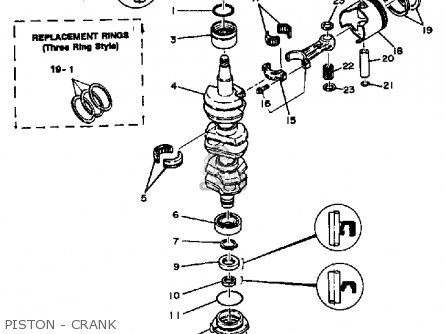 Yamaha 90ETLK 1985 parts lists and schematics