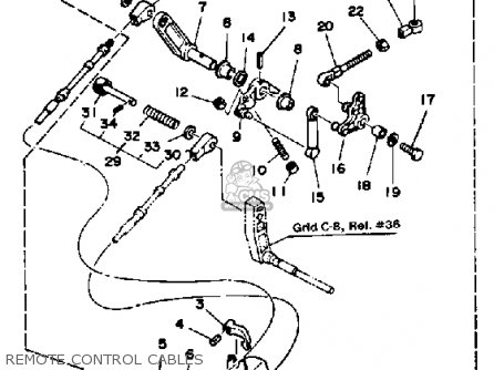 Yamaha 9.9H/15H 1986-1989 parts lists and schematics