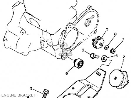 Yamaha BRAVO BR250H 1984 parts lists and schematics