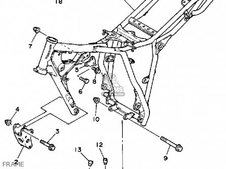 Yamaha BW200 BIG WHEEL 1985 (F) USA parts lists and schematics