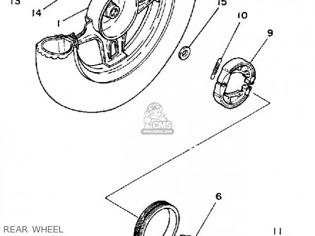 Yamaha CA50L 1984 RIVA parts lists and schematics