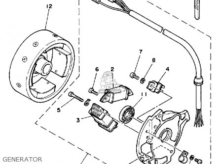 YAMAHA JOG 4st 1987 Parts and Technical Specifications - Webike Japan