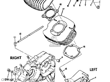 Yamaha CT2 1972 USA parts lists and schematics