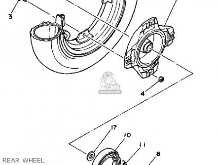 Yamaha Yamaha CV80 1985 RIVA parts lists and schematics