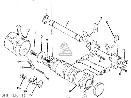 Yamaha Dt1 1968 Usa Parts Lists And Schematics