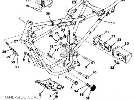 Yamaha Dt125 1976 Usa Parts Lists And Schematics