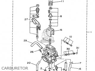 Yamaha DT125R 1990 3NC2 FRANCE 203NC-351FA parts lists and schematics