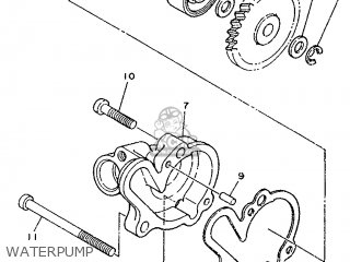 Yamaha DT125R 1990 3RM2 EUROPE 203RM-300E1 parts lists and