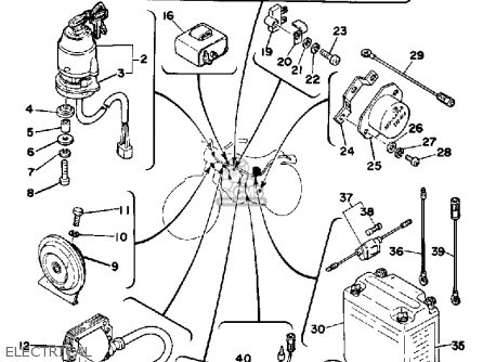 Yamaha DT175 1979 USA parts lists and schematics yamaha engine schematics 