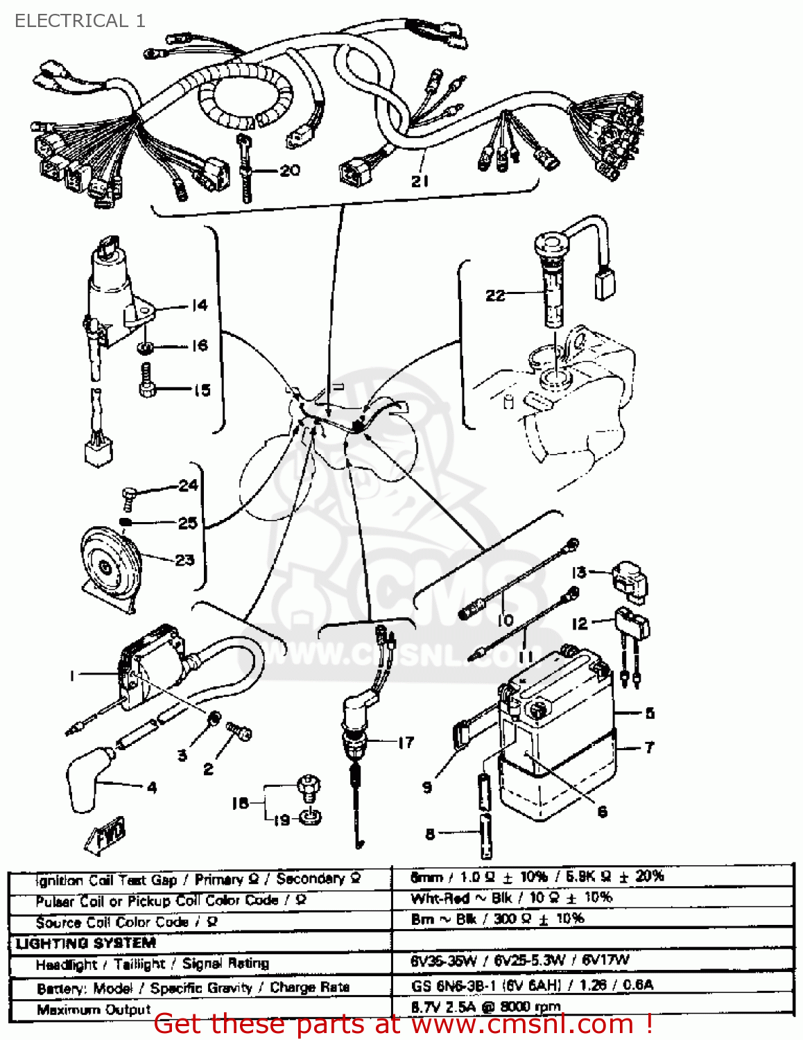Wiring Diagram Yamaha Dt 175 - FIASINDAH