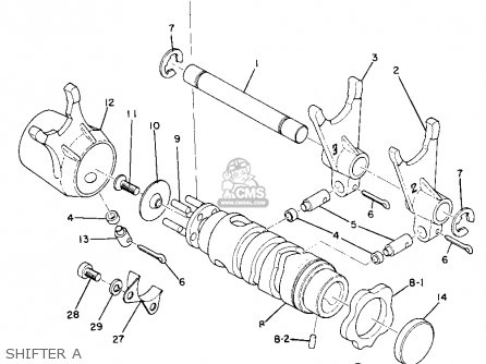 Yamaha DT1E 1971 USA parts lists and schematics