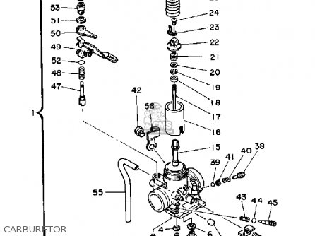 Yamaha DT250 1979 USA parts lists and schematics