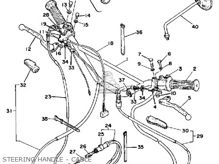 Yamaha DT250 1979 USA parts lists and schematics