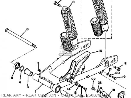 Yamaha DT400 1976 USA parts lists and schematics