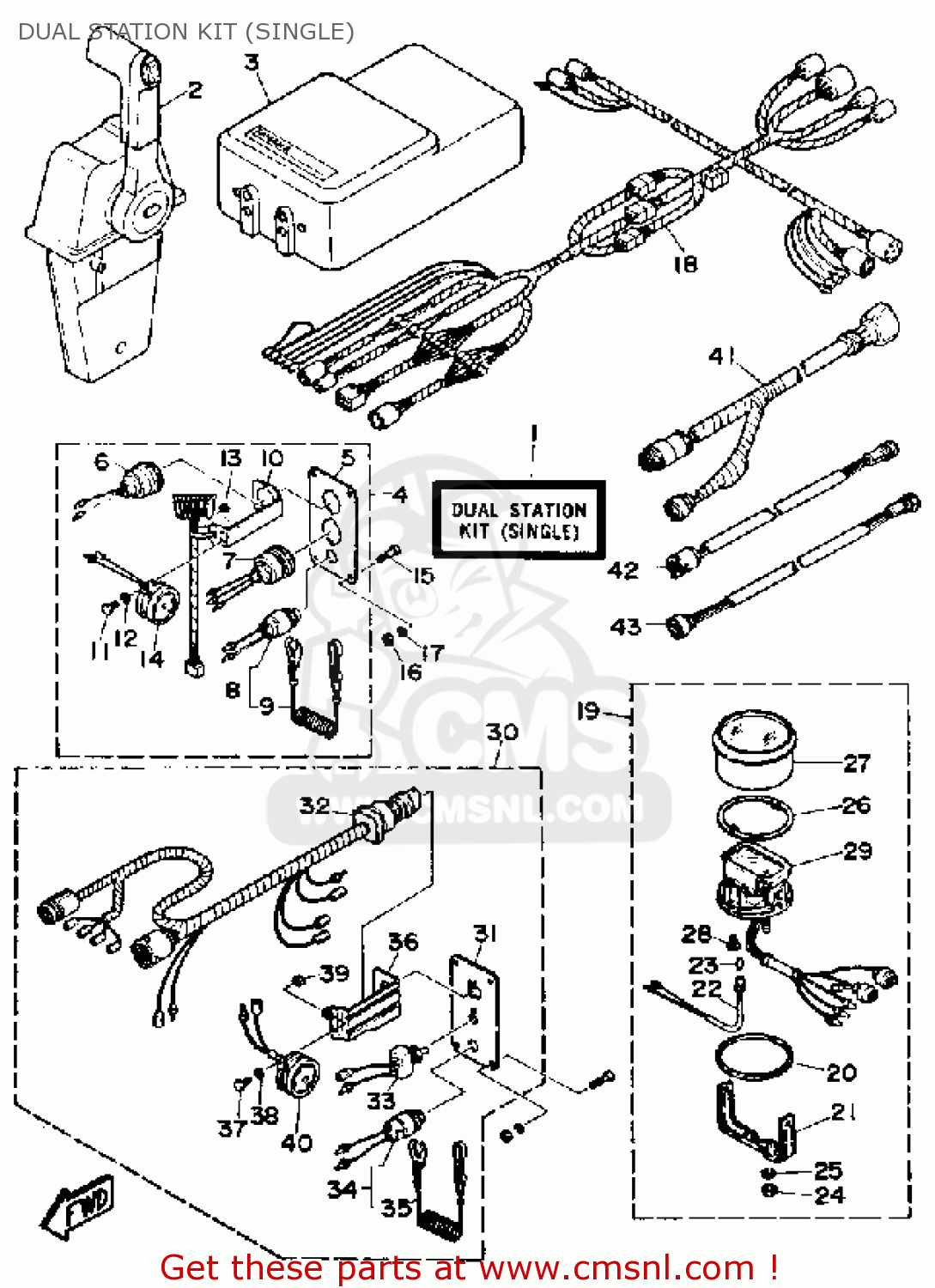 Yamaha DUAL STATION SYSTEM GENERATOR DUAL STATION KIT (SINGLE) buy