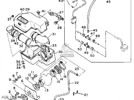 Yamaha EC340M EXCEL III 1988 parts lists and schematics