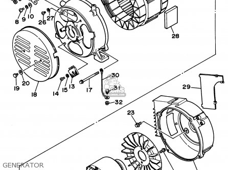 Yamaha EF3800 7LR1 EF3800E 7LR1 GENERATOR 1996 parts lists and schematics