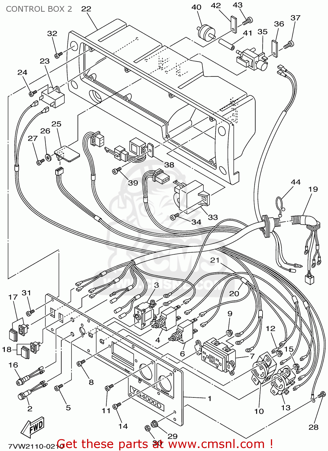 Yamaha 2000 Inverter Generator Parts Diagram