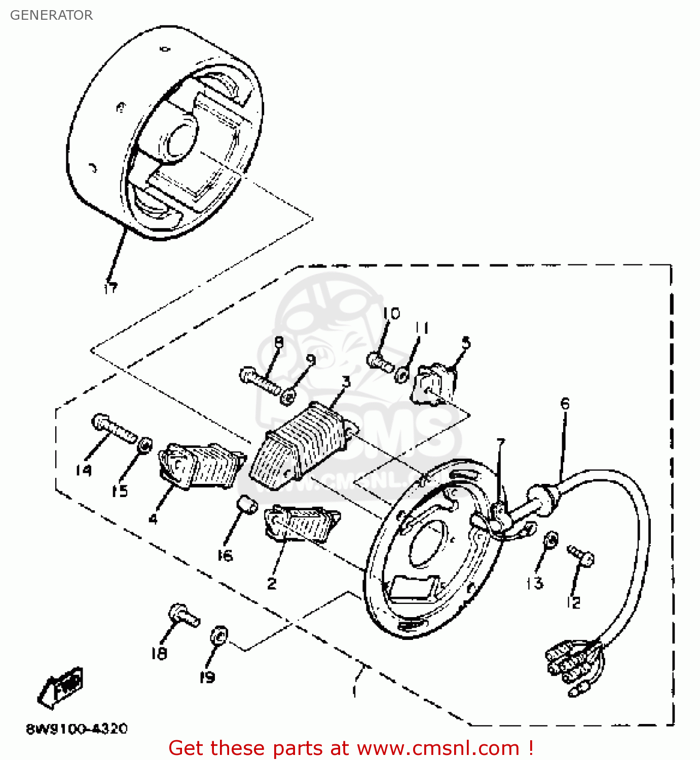 Yamaha Enticer Wiring Diagram - 1980 Yamaha Enticer 340 Wiring Diagram