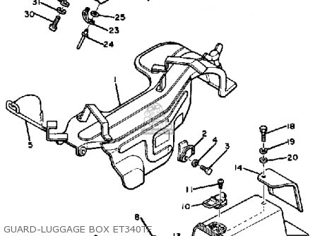 Yamaha ET340 TF ENTICER 1982/1983 parts lists and schematics