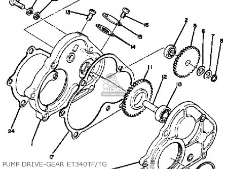 Yamaha ET340 TF ENTICER 1982/1983 parts lists and schematics Yamaha ET340 TF ENTICER 1982/1983 parts lists and schematics