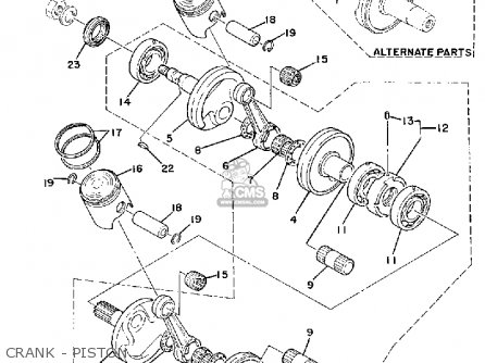 Yamaha ET340EC 1979 parts lists and schematics