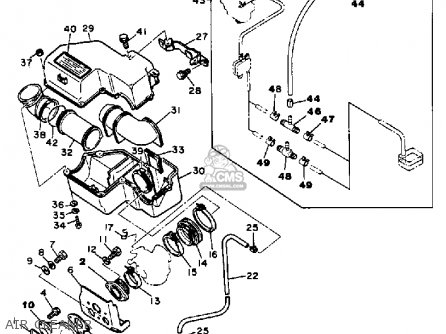 Yamaha ET340TK ENTICER 1984/1986 parts lists and schematics