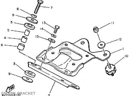 Yamaha ET400TRN ENTICER 1989 parts lists and schematics