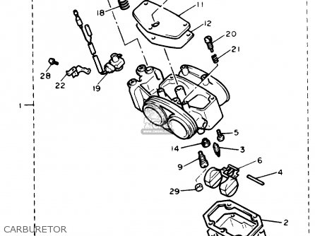 Yamaha ET410TRT ENTICER 1993 parts lists and schematics