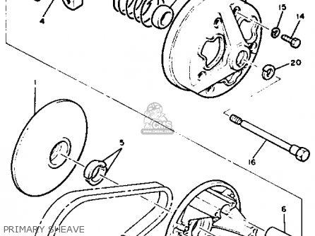 Yamaha ET410TRT ENTICER 1993 parts lists and schematics