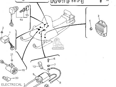 Yamaha ET410TRV 1995 parts lists and schematics