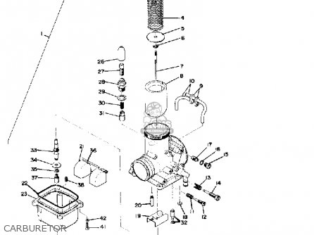 Yamaha EX440 1976/1977 parts lists and schematics